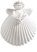 Harvest Bouquet Angel, Porcelain Angels and Ornaments - Margaret Furlong Designs 2012