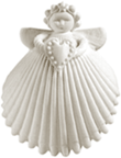 Heart Angel, Porcelain Angels and Ornaments - Margaret Furlong Designs Love Images