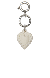 Hobnail Heart Charm, Porcelain Angels and Ornaments - Margaret Furlong Designs Love Images