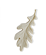 Falling Leaf Pin, Porcelain Angels and Ornaments - Margaret Furlong Designs 2008