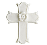 Rose Of Sharon Cross Pin, Porcelain Angels and Ornaments - Margaret Furlong Designs Irish Roots